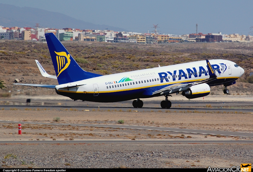 EI-ENJ - Boeing 737-8AS - Ryanair