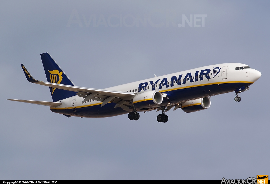 EI-EVL - Boeing 737-8AS - Ryanair