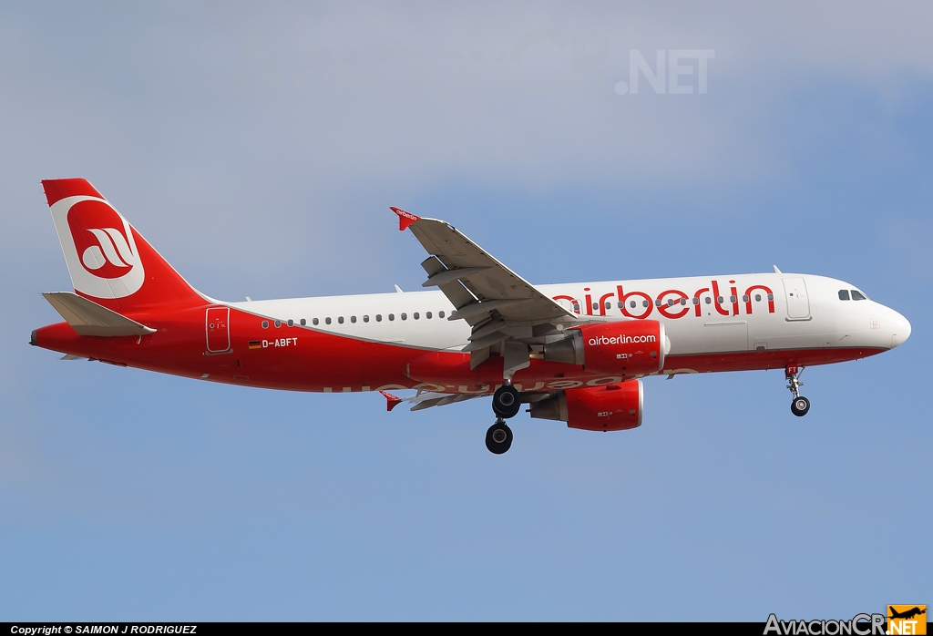 D-ABFT - Airbus A320-214 - Air Berlin
