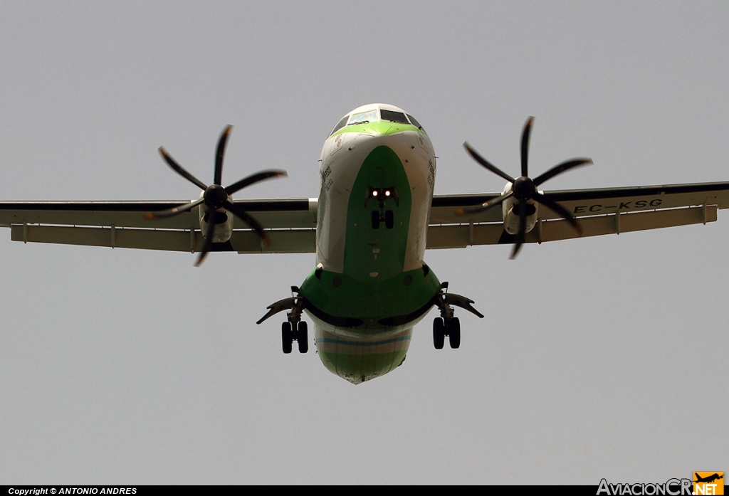 EC-KSG - ATR 72-212A - Binter Canarias