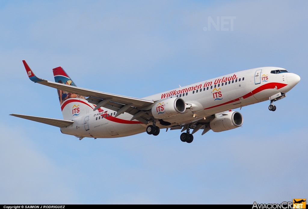 D-AXLD - Boeing 737-8FH - XL Airways