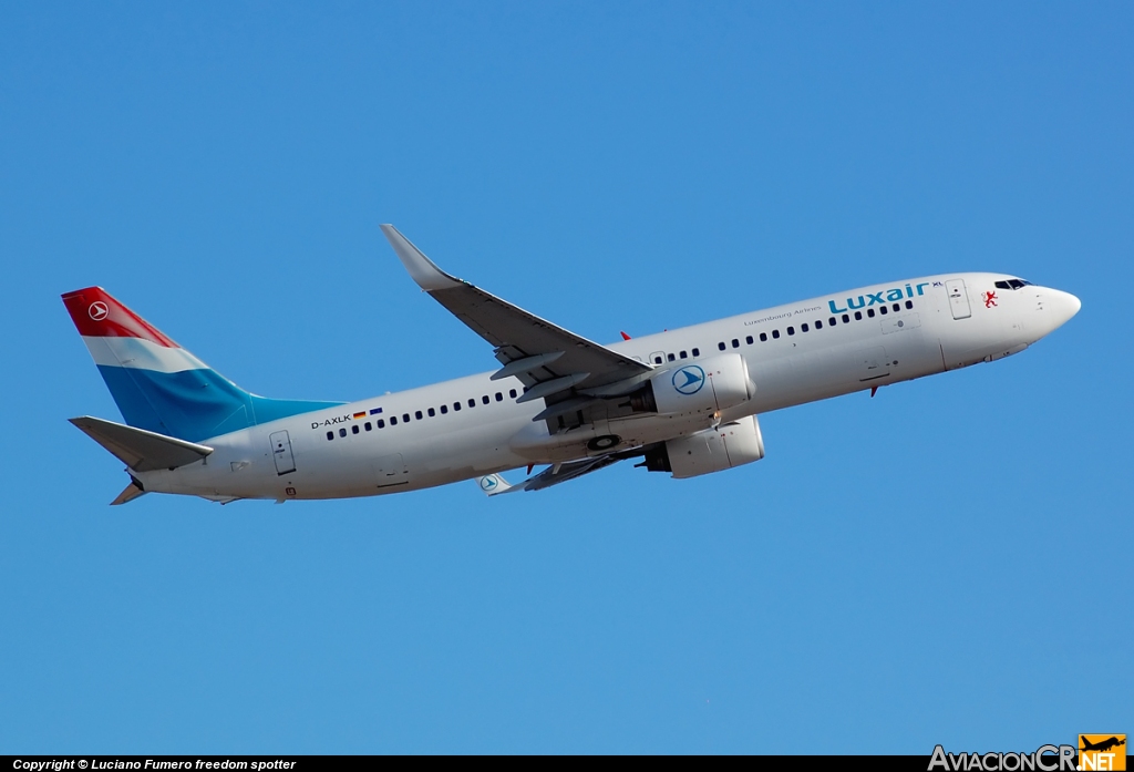 D-AXLK - Boeing 737-86J - Luxair - Luxembourg Airlines