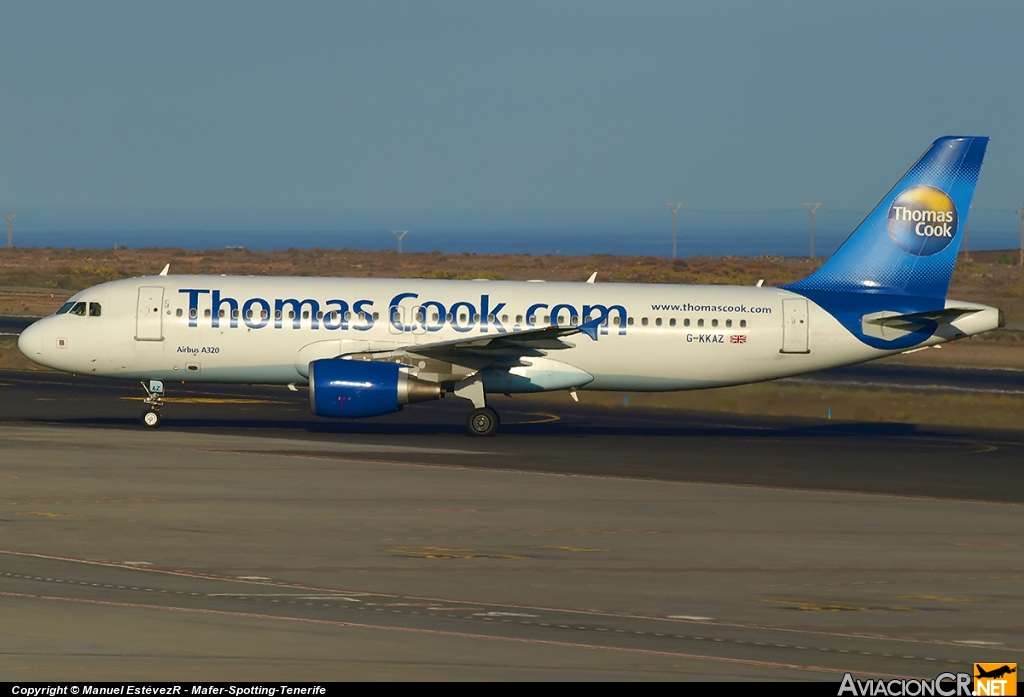 G-KKAZ - Airbus A320-214 - Thomas Cook Airlines