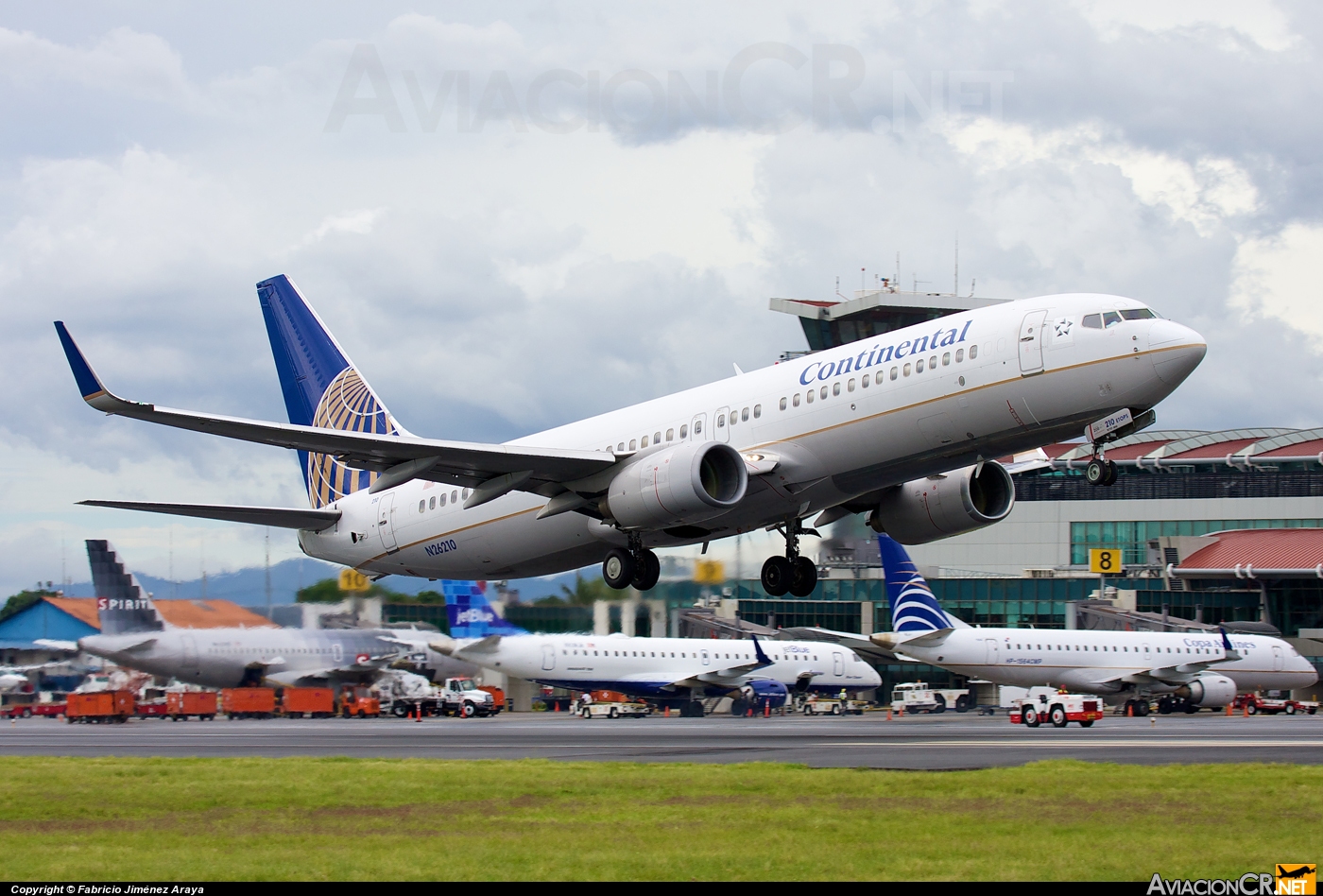 N26210 - Boeing 737-824 - Continental Airlines