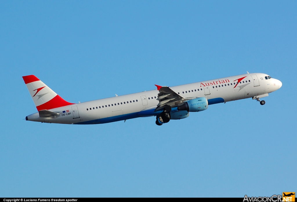 OE-LBF - Airbus A321-211 - Austrian Airlines