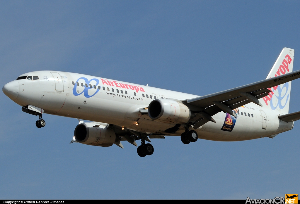 EC-JHL - Boeing 737-85P - Air Europa
