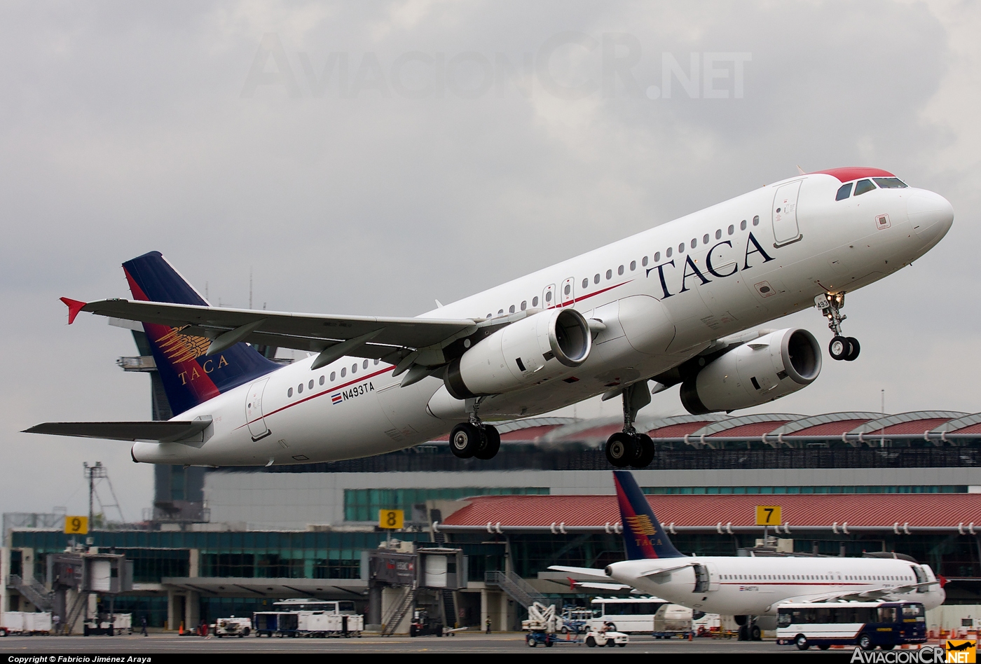 N493TA - Airbus A320-233 - TACA