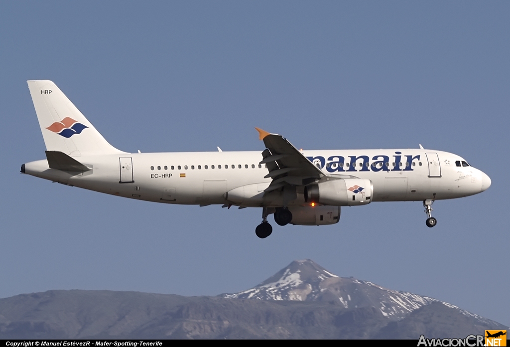 EC-HRP - Airbus A320-232 - Spanair