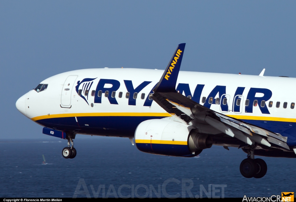 EI-EKD - Boeing 737-8AS - Ryanair