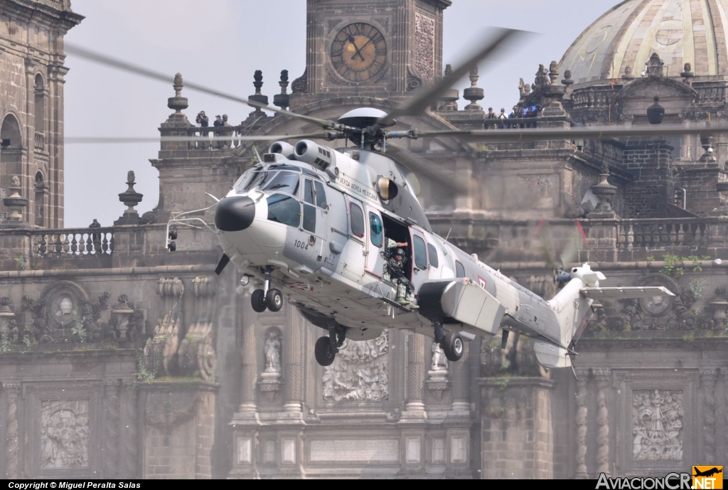 1004 - Eurocopter EC-725 Cougar Mk2+ - Fuerza Aerea Mexicana FAM