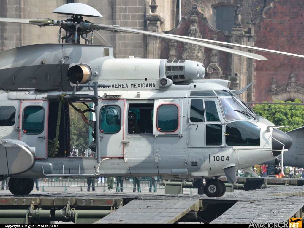 1004 - Eurocopter EC-725 Cougar Mk2+ - Fuerza Aerea Mexicana FAM