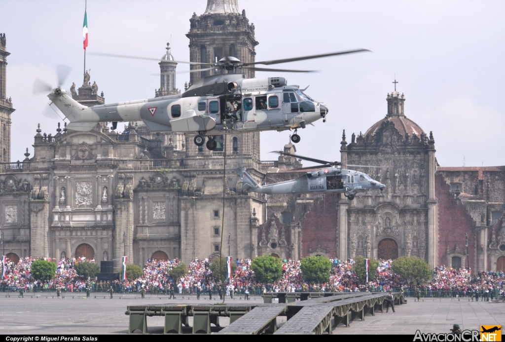 1004 - Eurocopter EC-725 Cougar Mk2+ - Fuerza Aerea Mexicana FAM