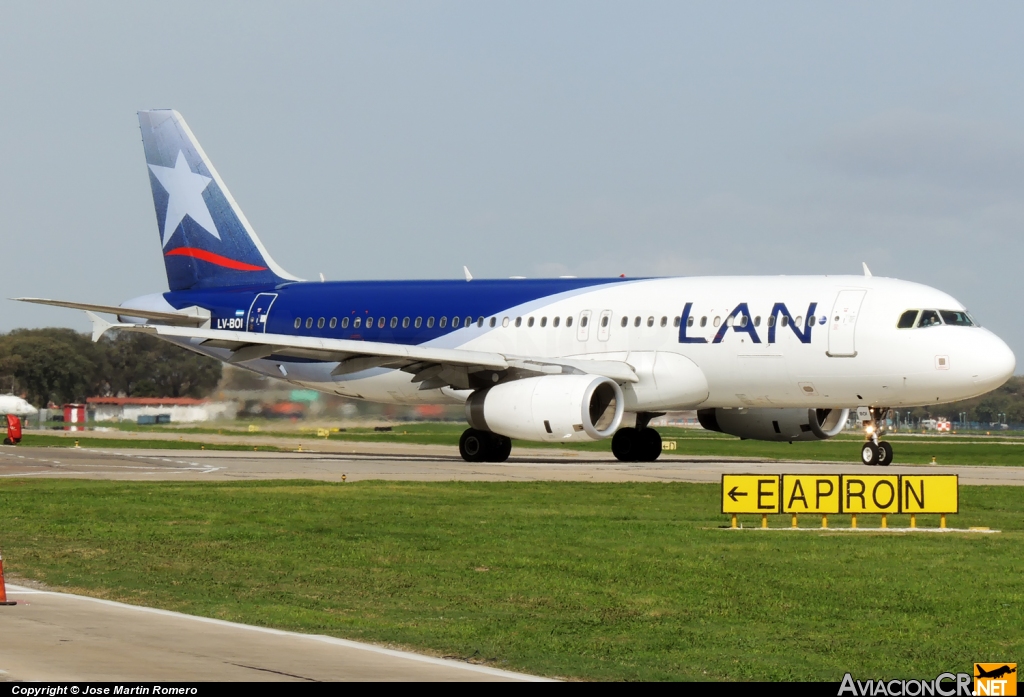 LV-BOI - Airbus A320-233 - LAN Argentina