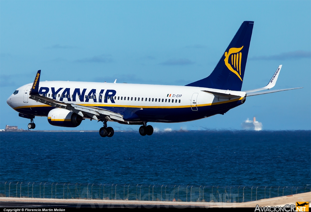 EI-EVP - Boeing 737-8AS - Ryanair