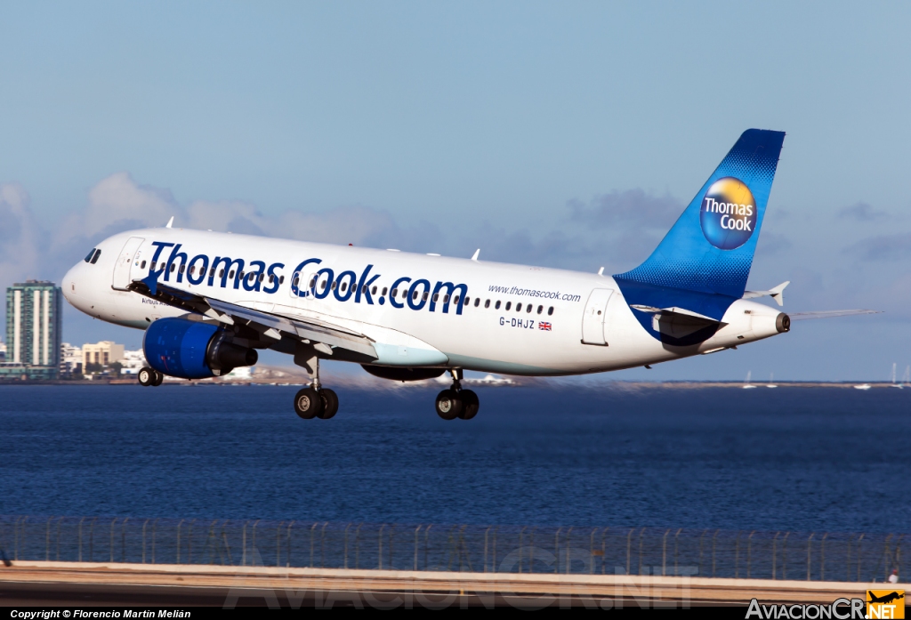 G-DHJZ - Airbus A320-214 - Thomas Cook