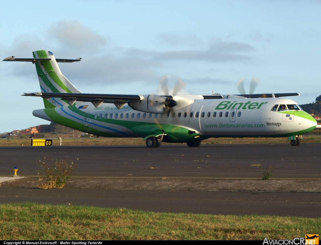 EC-KGI - ATR 72-212A - Binter Canarias