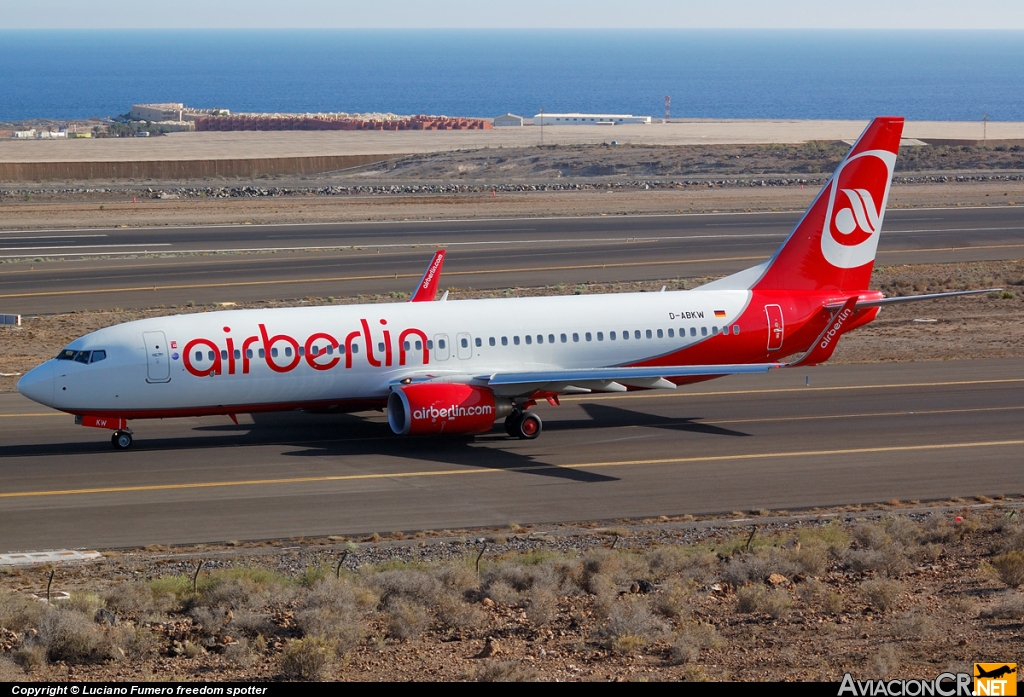 D-ABKW - Boeing 737-86J - Air Berlin