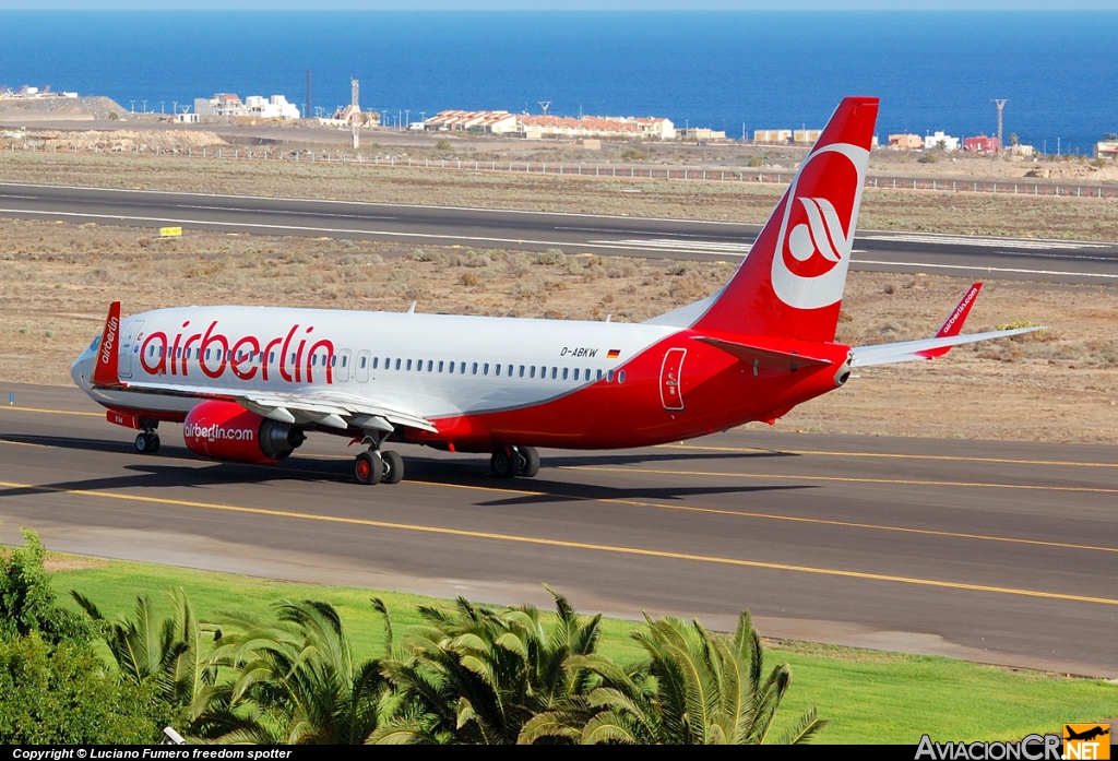 D-ABKW - Boeing 737-86J - Air Berlin