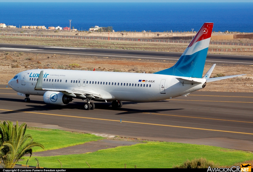 D-AXLK - Boeing 737-86J - Luxair - Luxembourg Airlines