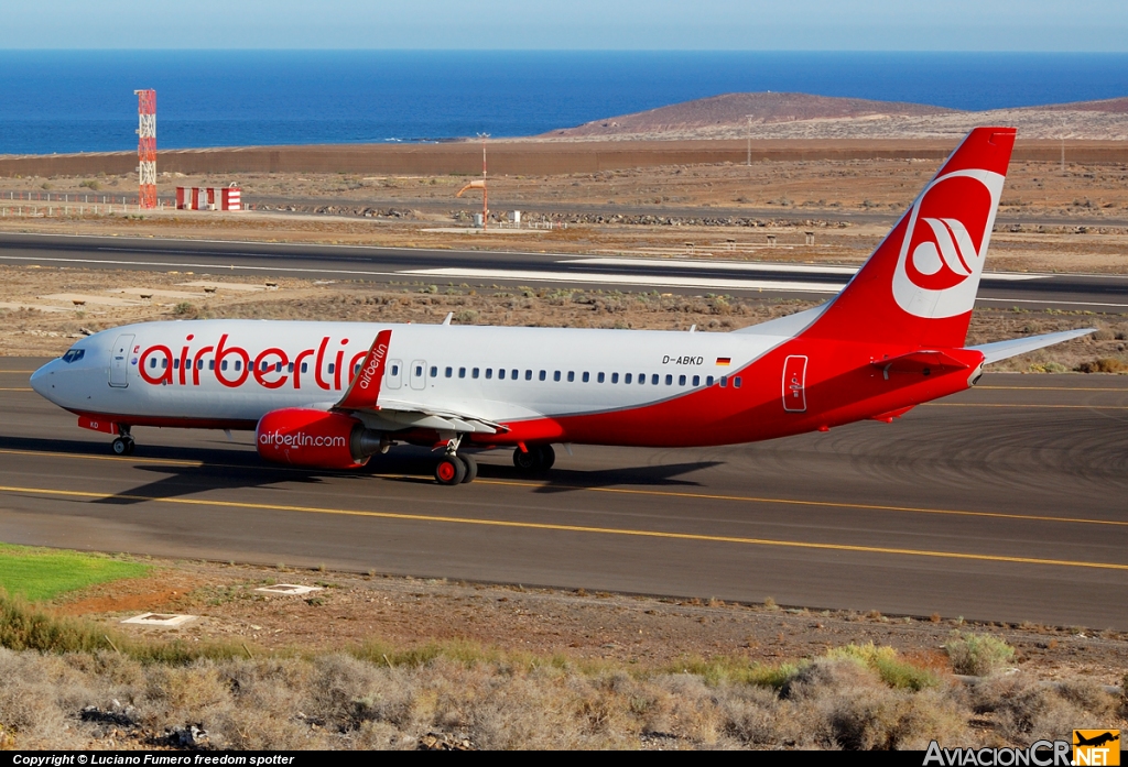 D-ABKD - Boeing 737-86J - Air Berlin