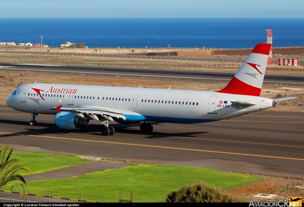 OE-LBE - Airbus A321-211 - Austrian Airlines
