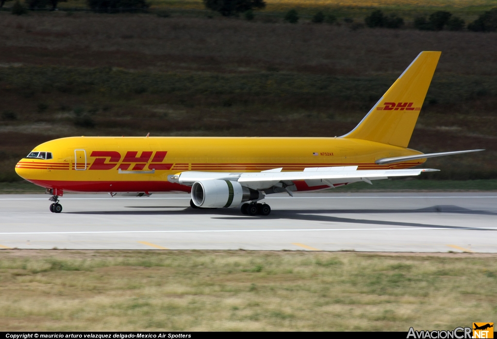 N752AX - Boeing 767-281 (BDSF) - DHL (ABX Air)