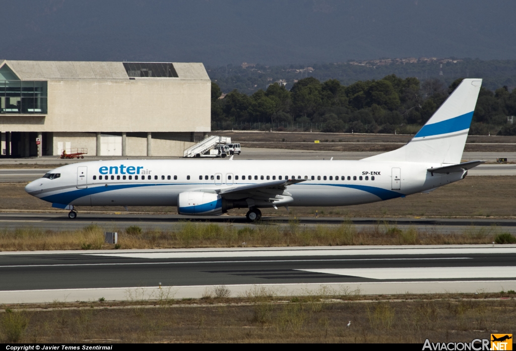 SP-ENX - Boeing 737-8Q8 - Enter Air