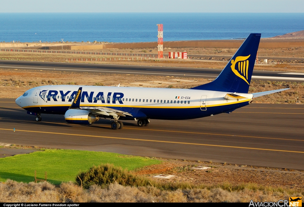 EI-EGA - Boeing 737-8AS - Ryanair