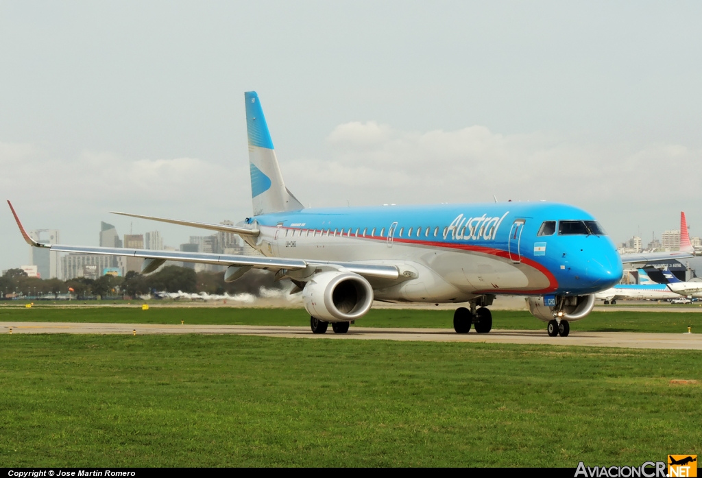 LV-CHO - Embraer 190-100IGW - Austral Líneas Aéreas