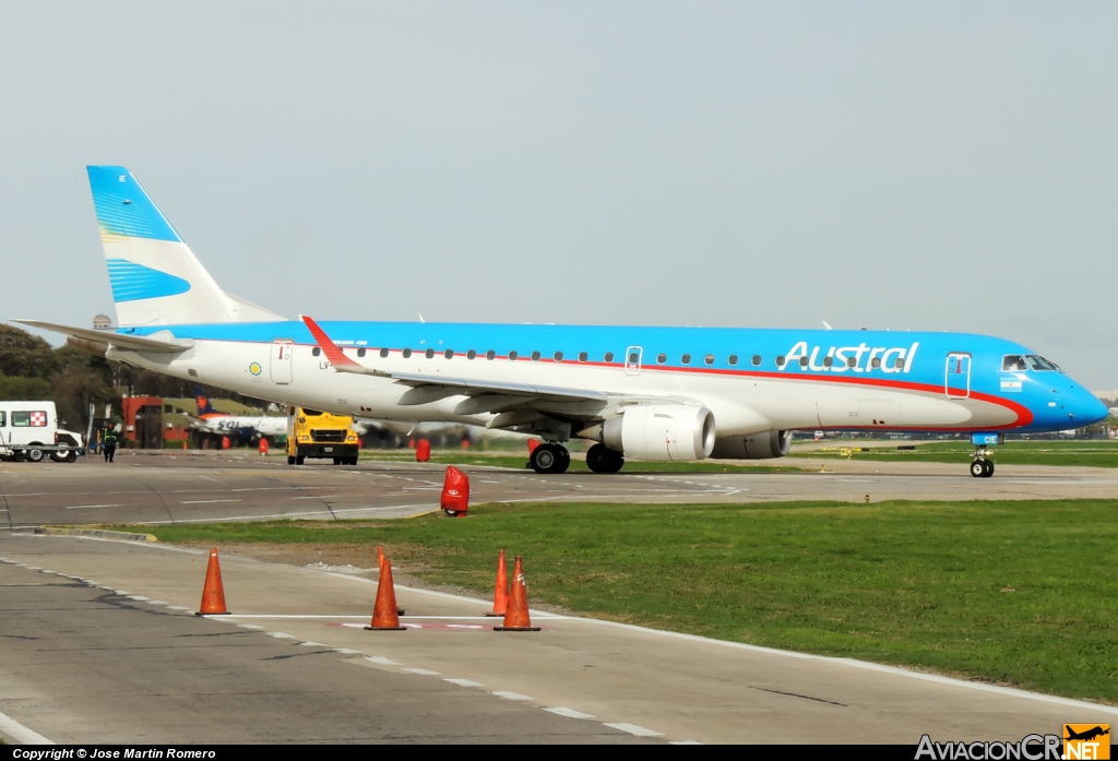 LV-CIE - Embraer 190-100IGW - Austral Líneas Aéreas