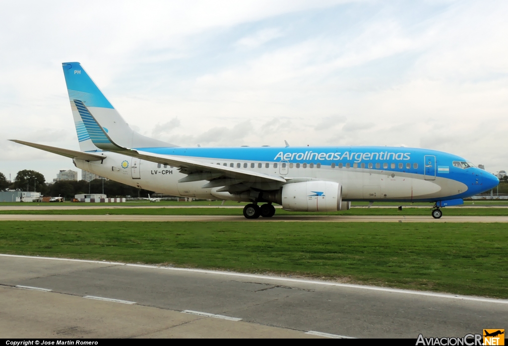 LV-CPH - Boeing 737-7Q8 - Aerolineas Argentinas