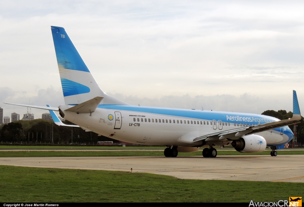 LV-CTB - Boeing 737-85F - Aerolineas Argentinas