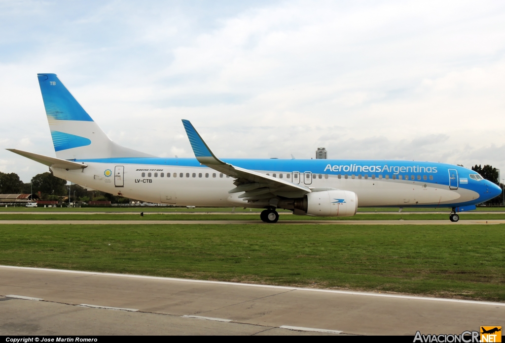 LV-CTB - Boeing 737-85F - Aerolineas Argentinas