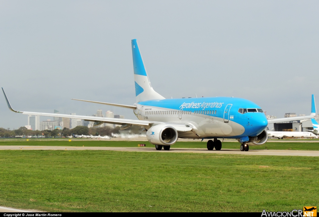 LV-CWL - Boeing 737-7Q8 - Aerolineas Argentinas