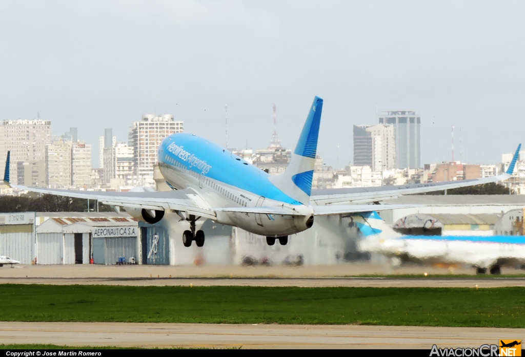 LV-CWL - Boeing 737-7Q8 - Aerolineas Argentinas