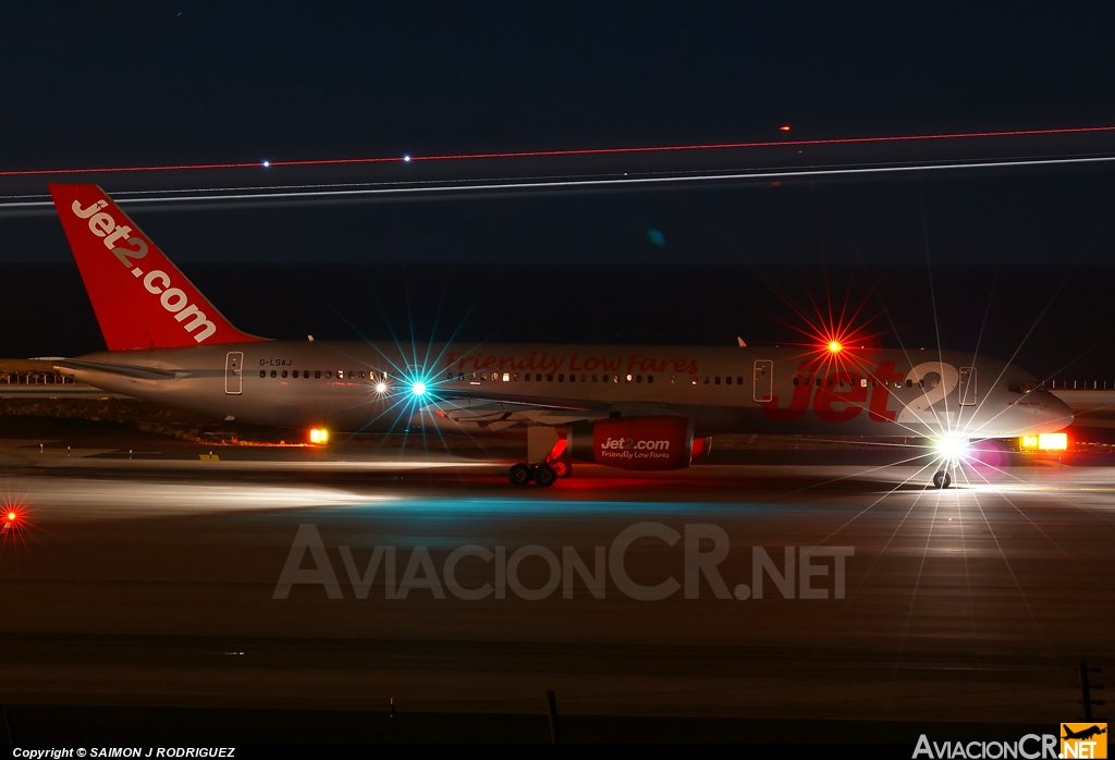 G-LSAJ - Boeing 757-236 - Jet2.com
