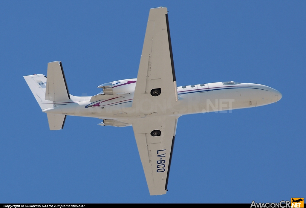 LV-BCO - Cessna 550 Citation II - Privado