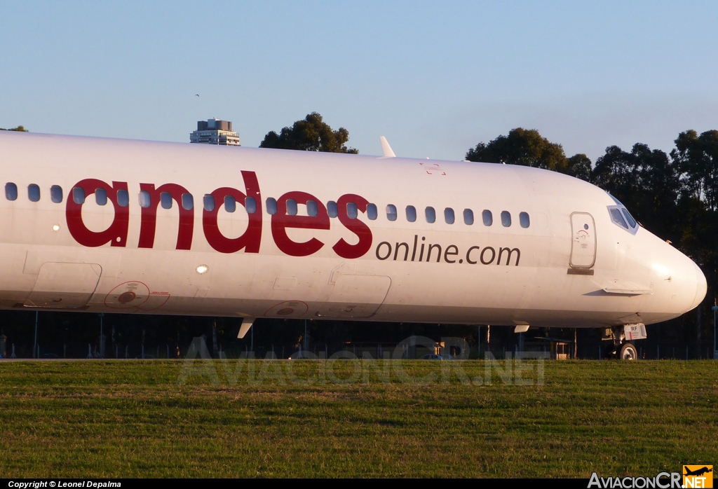 LV-ARF - McDonnell Douglas MD-83 - Austral Líneas Aéreas