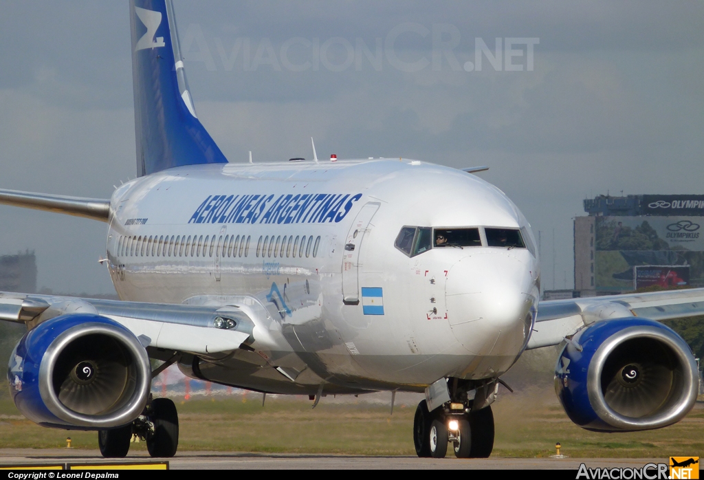 LV-CBT - Boeing 737-76D - Aerolineas Argentinas