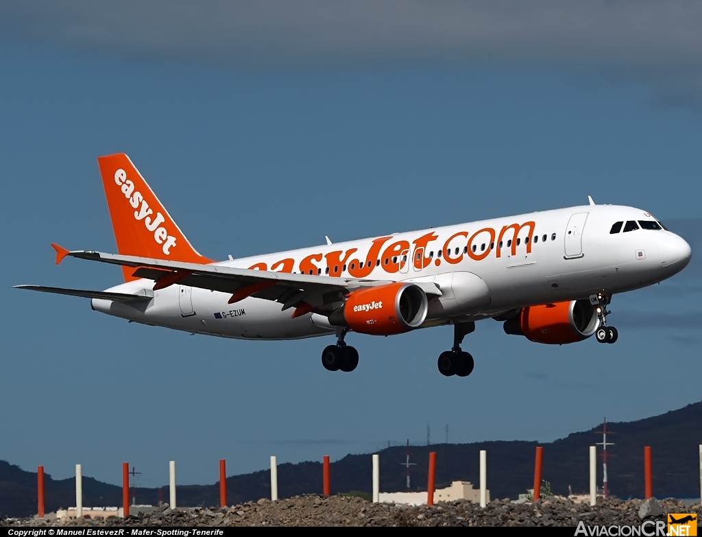 G-EZUM - Airbus A320-214 - EasyJet