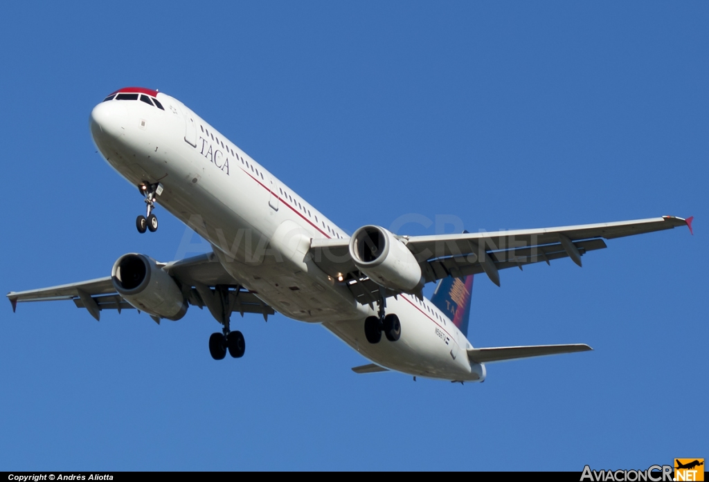 N566TA - Airbus A321-231 - TACA