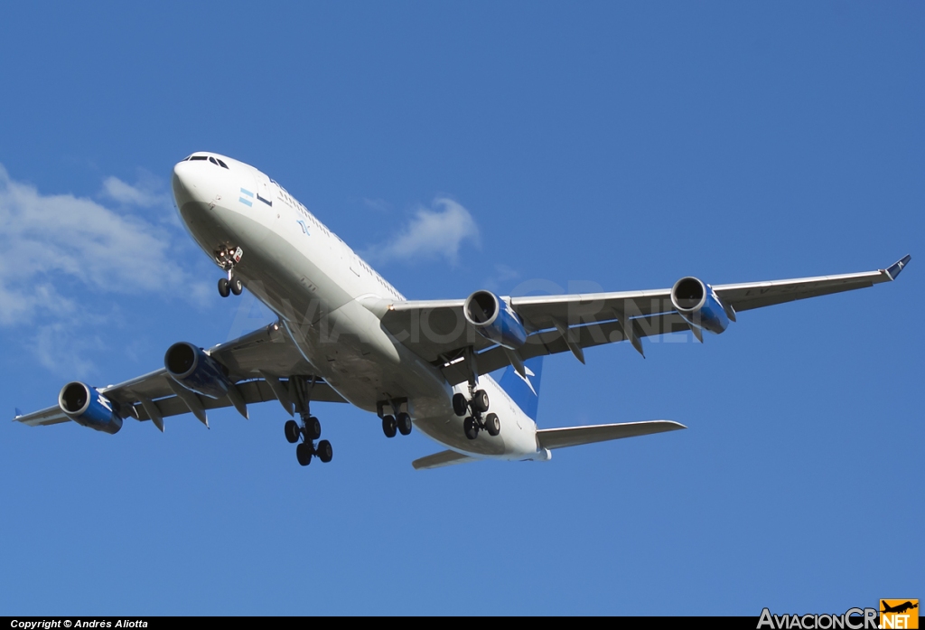 LV-ZPJ - Airbus A340-211 - Aerolineas Argentinas