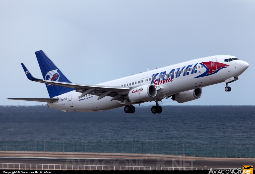 SP-TVZ - Boeing 737-8BK - Travel Service
