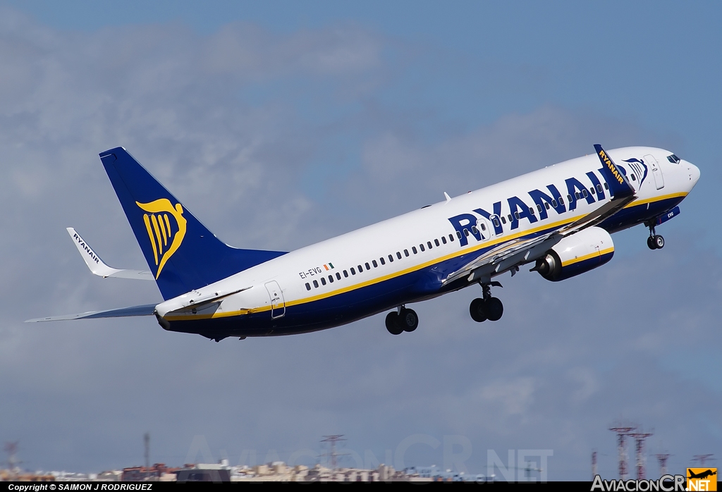 EI-EVG - Boeing 737-8AS - Ryanair