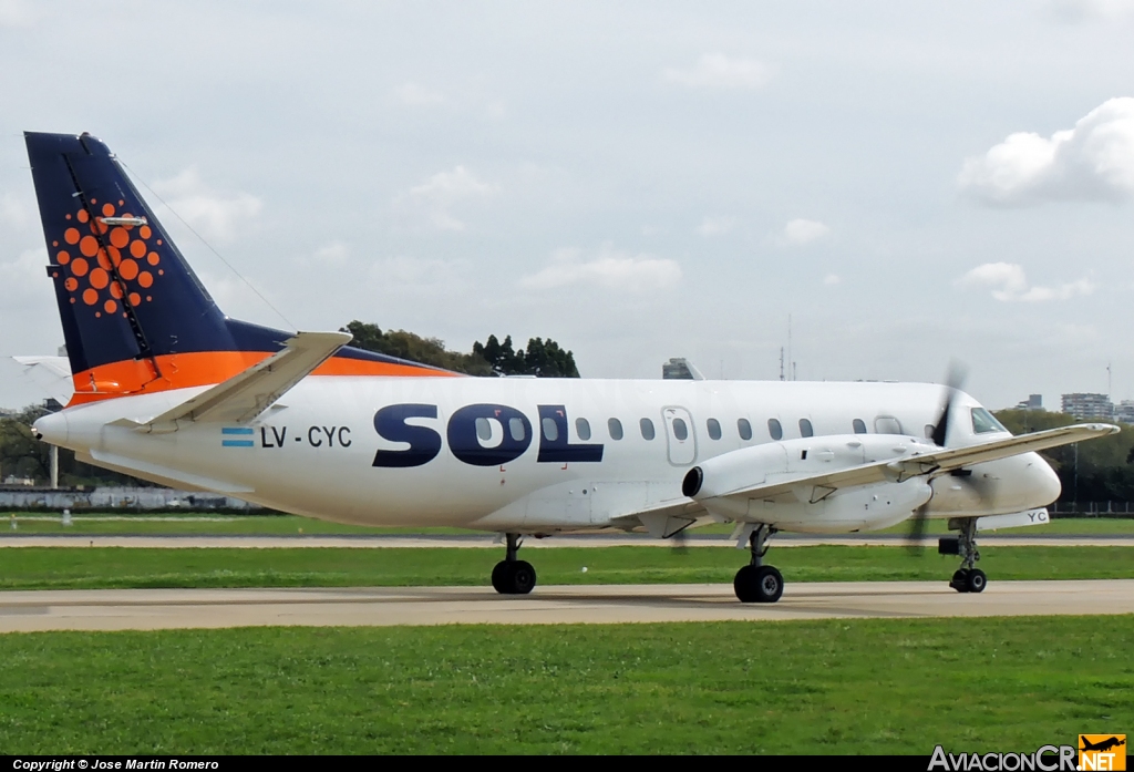 LV-CYC - Saab 340B - Sol Lineas Aereas