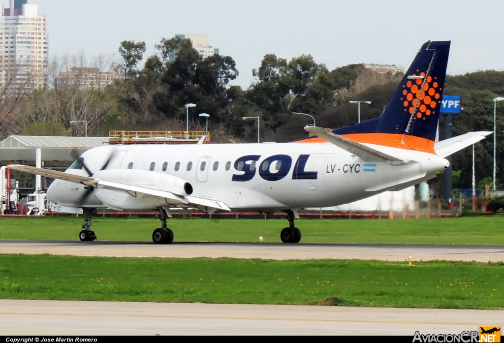 LV-CYC - Saab 340B - Sol Lineas Aereas