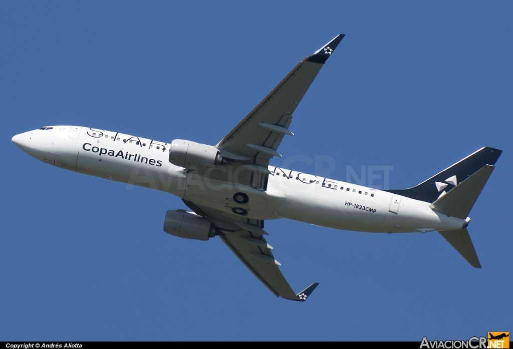 HP-1823CMP - Boeing 737-86N - Copa Airlines