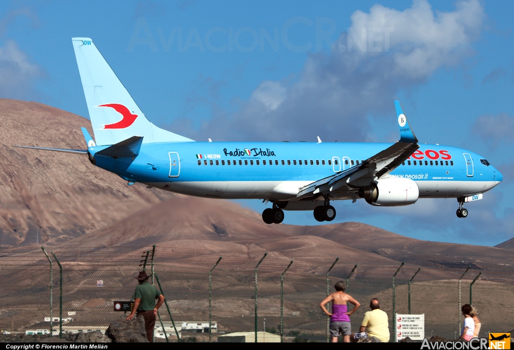 I-NEOW - Boeing 737-86N - Neos