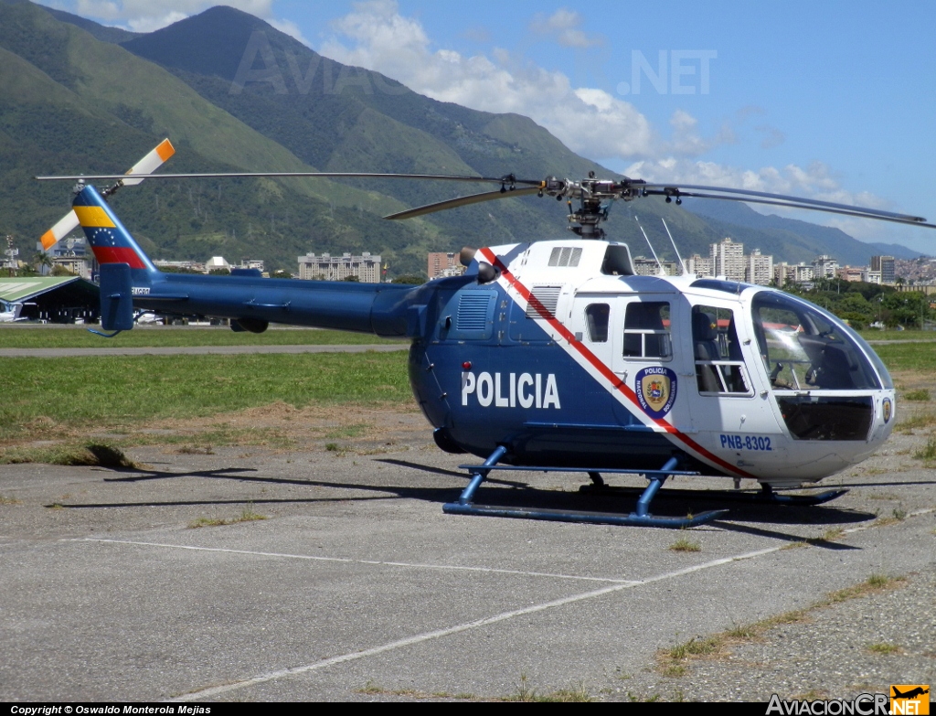 PNB-8302 - MBB Bö105 (Genérico) - Policía Nacional Bolivariana de Venezuela