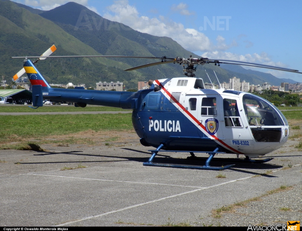PNB-8302 - MBB Bö105 (Genérico) - Policía Nacional Bolivariana de Venezuela